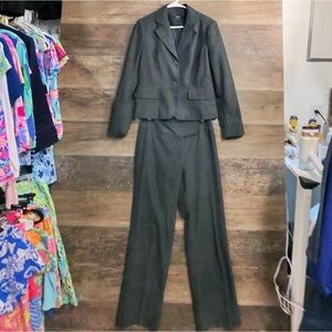 Rafaella Charcoal Gray Pantsuit